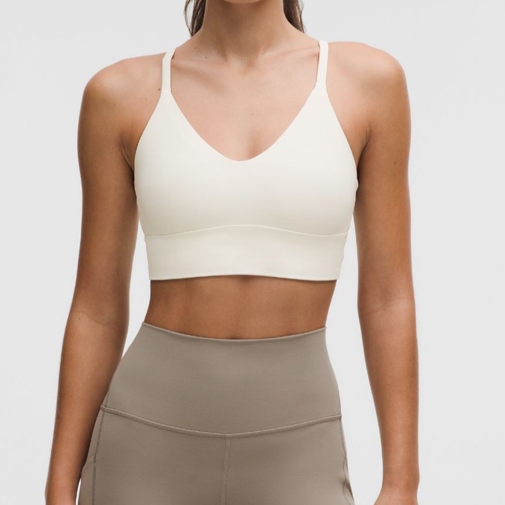 Lululemon Focuser Scoop-neck Bra Nulu - C/D Cup - NWT